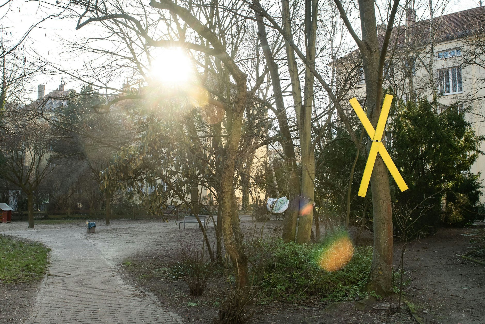 In diesen Pankower Innenhöfen will die Gesobau zwei Flüchtlingsunterkünfte bauen. Doch werden sie überhaupt noch gebraucht?