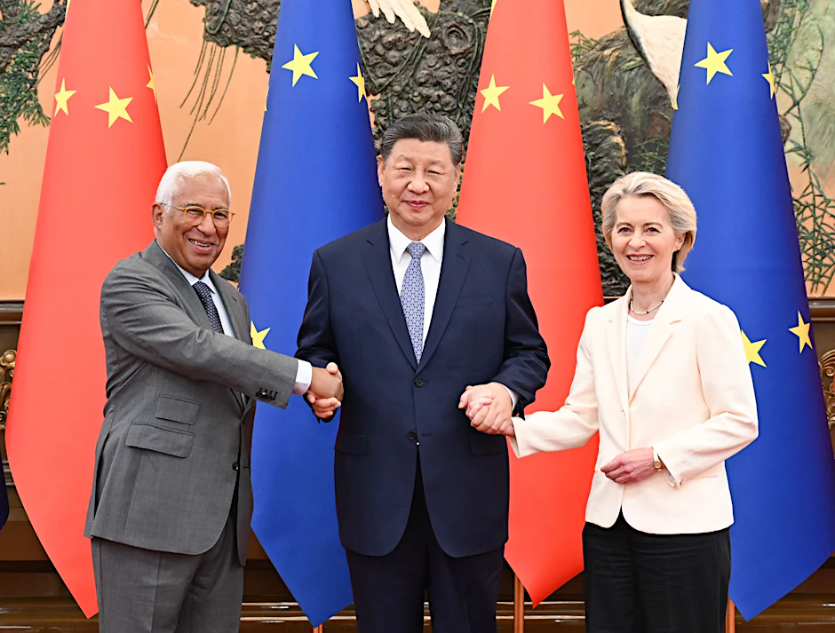 Den neuen EU-Plan hat Chinas Machthaber Xi Jinping bei seinem Treffen mit Ursula von der Leyen und EU-Ratschef Antonio Costa im Juli wohl noch nicht gekannt.