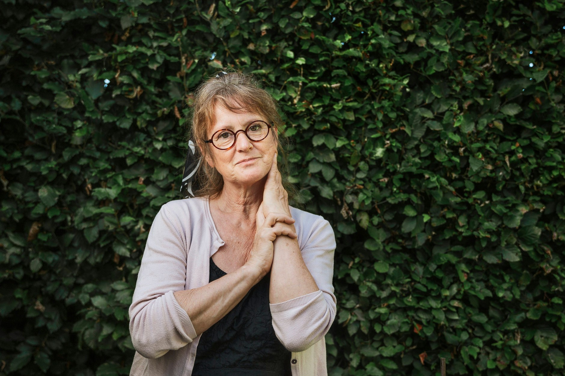 Die dänische Schriftstellerin Solvej Balle.