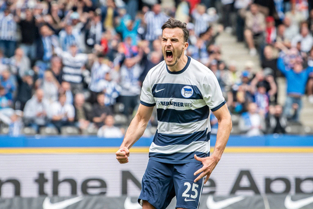 Berlin-Rückkehr: Gegen den 1. FC Union ist Haris Tabakovic wieder ganz Herthaner