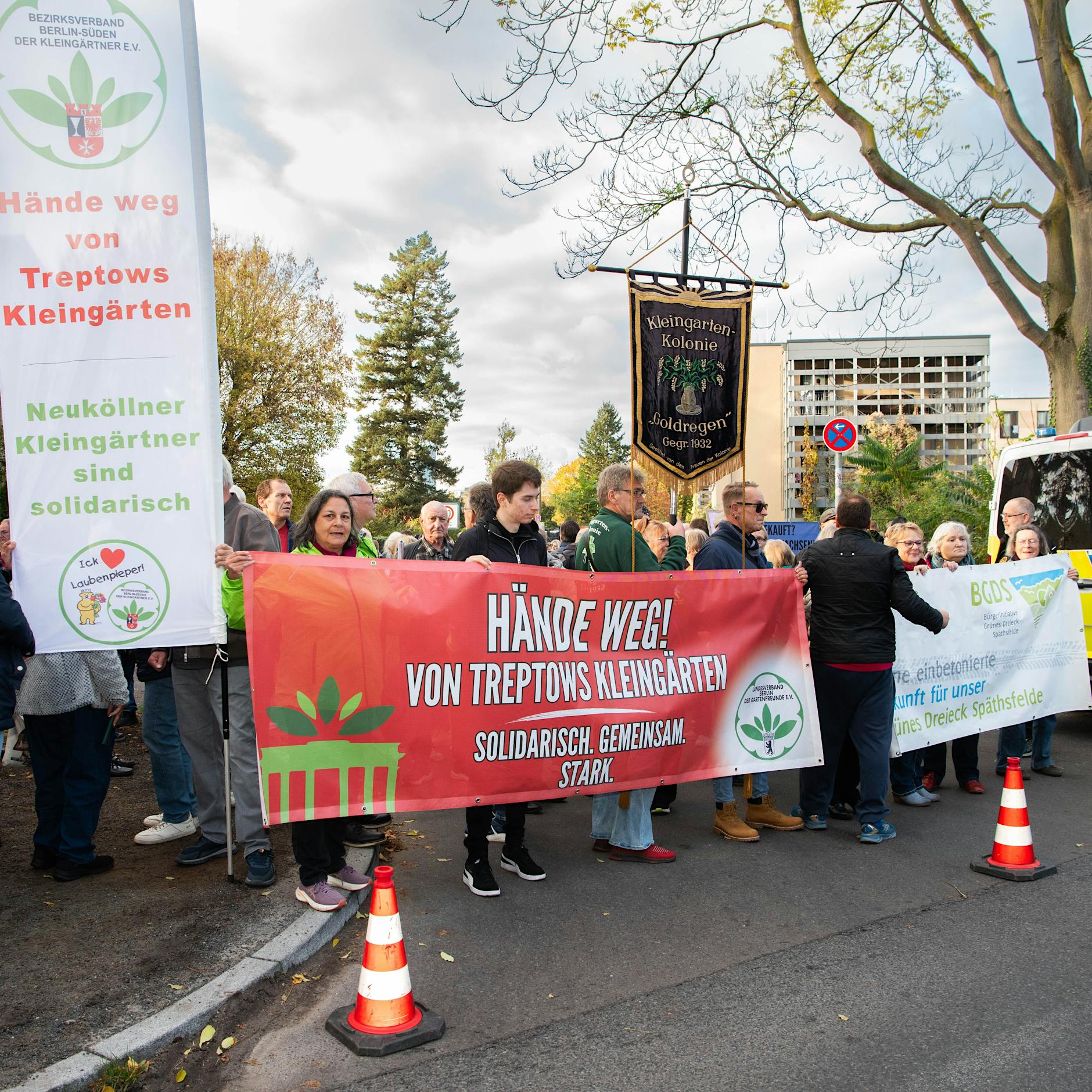 Dreieck Späthsfelde: Kleingärtner kämpfen wütend um ihre Garten-Paradiese