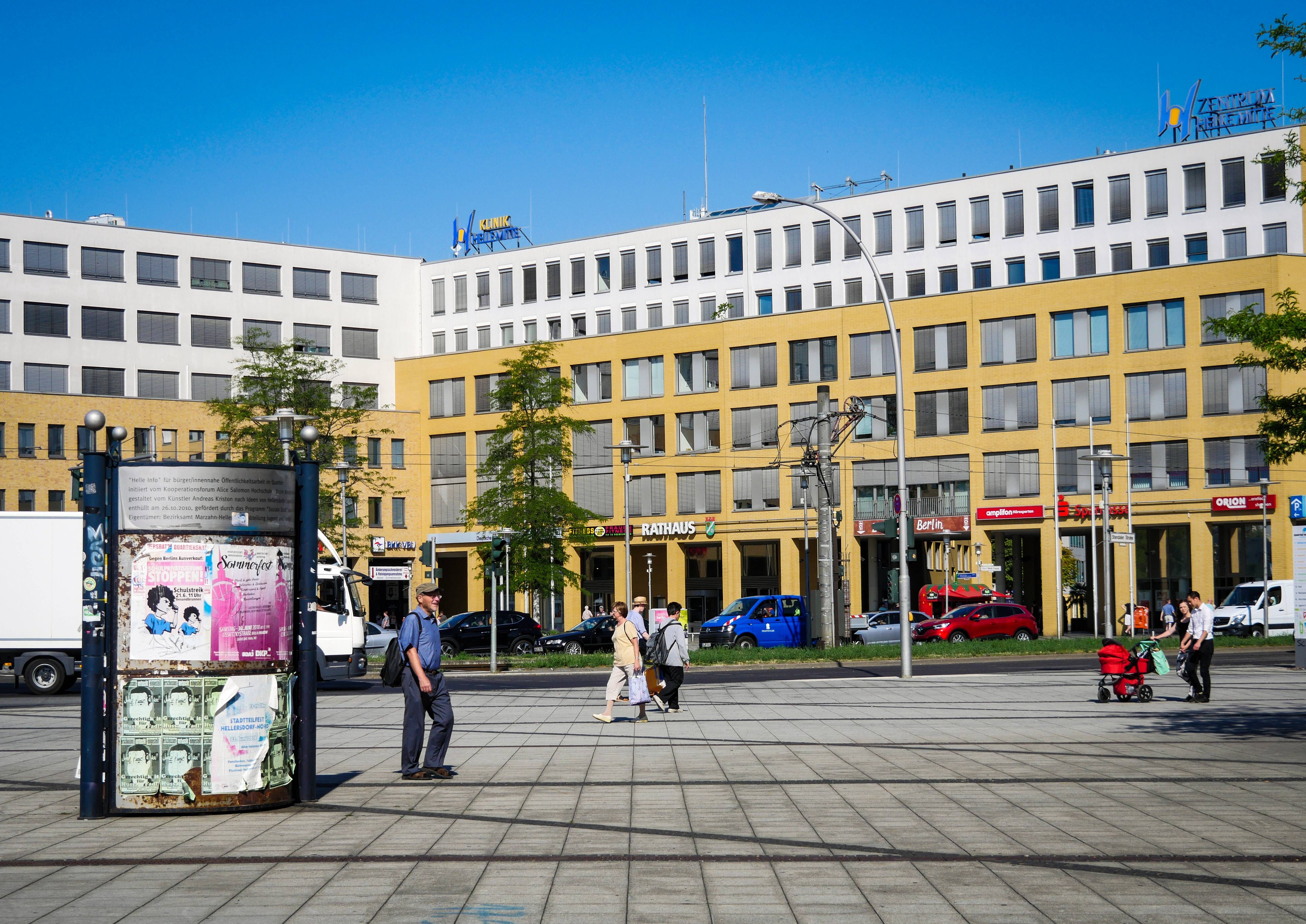 Einst sorgte er bundesweit für Schlagzeilen – nun wird der Alice-Salomon-Platz umgebaut