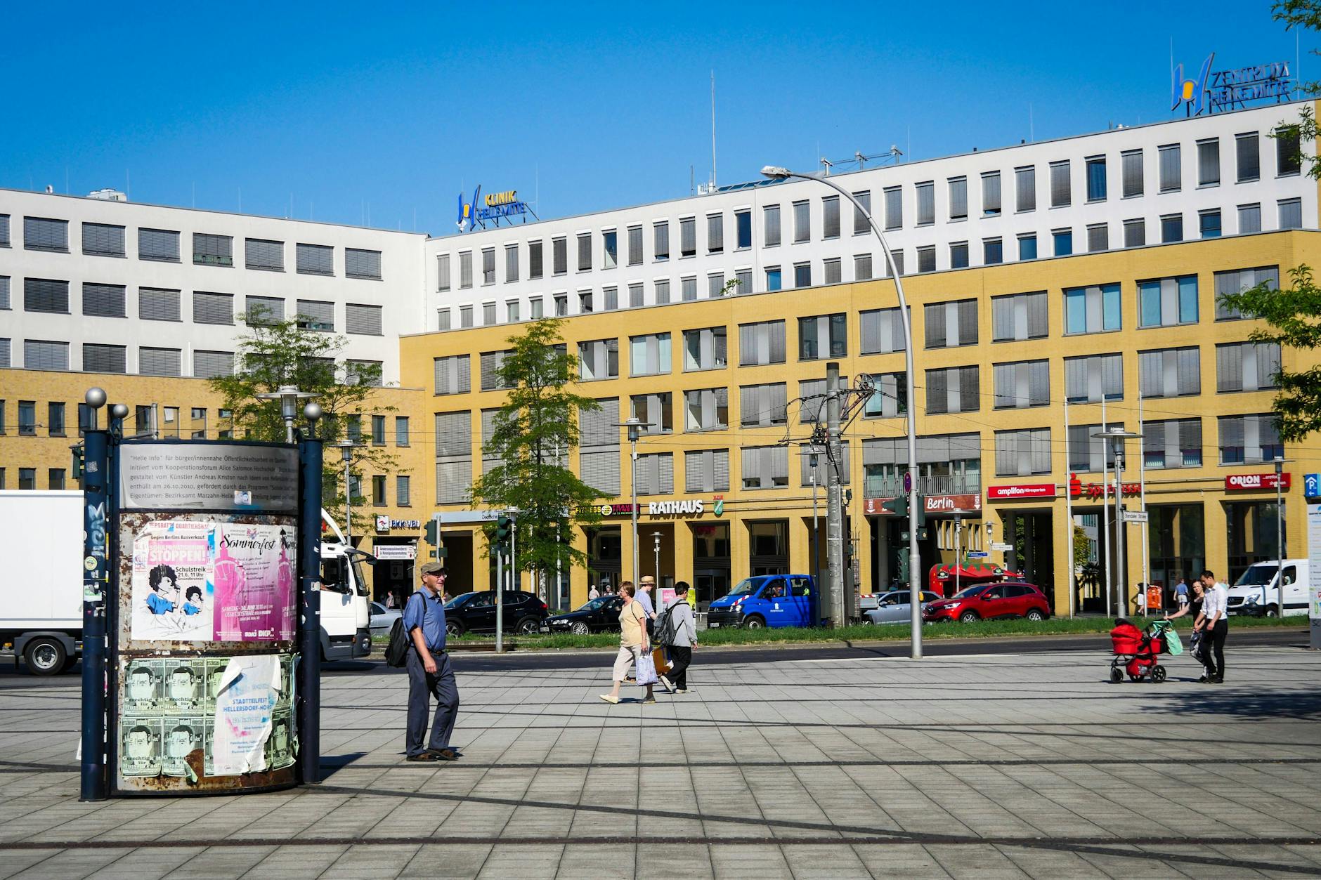 Wird neu gestaltet und grüner gemacht: der Alice-Salomon-Platz.