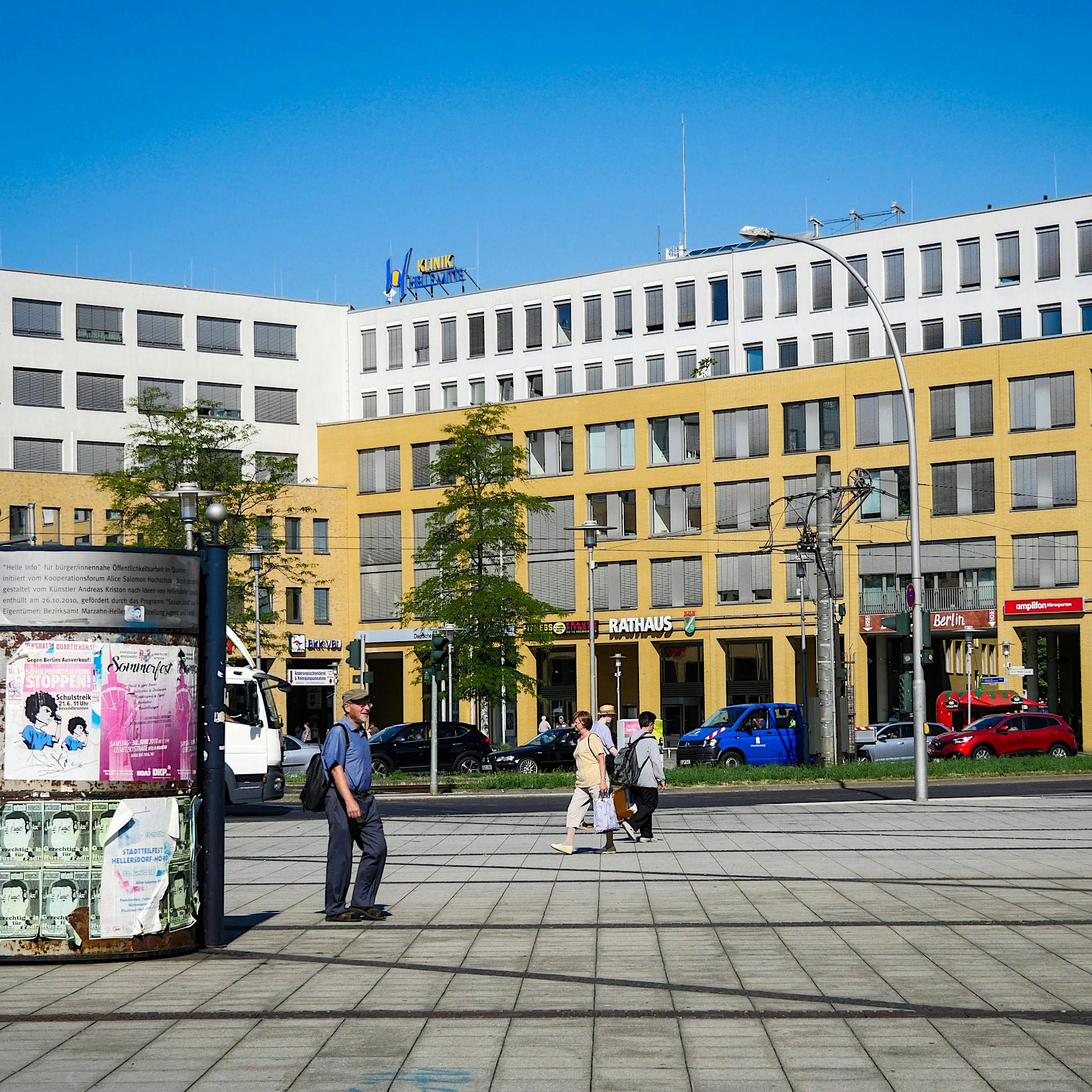 Einst sorgte er bundesweit für Schlagzeilen – nun wird der Alice-Salomon-Platz umgebaut