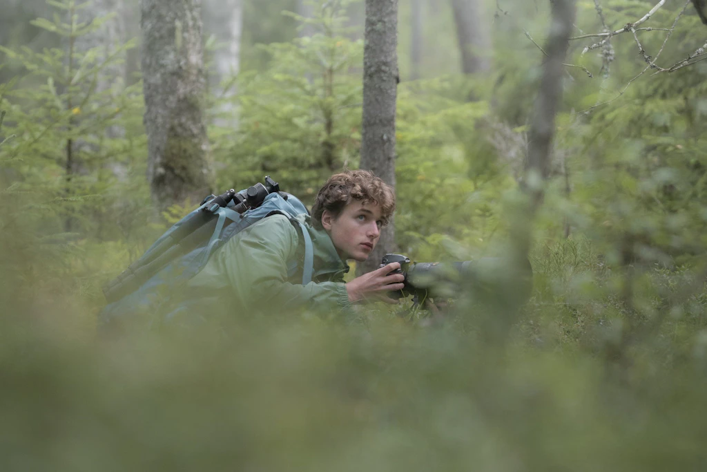 Diese Perspektive sehen die Wildtiere, wenn Luca Lorenz sich auf die Jagd nach tollen Fotos begibt.