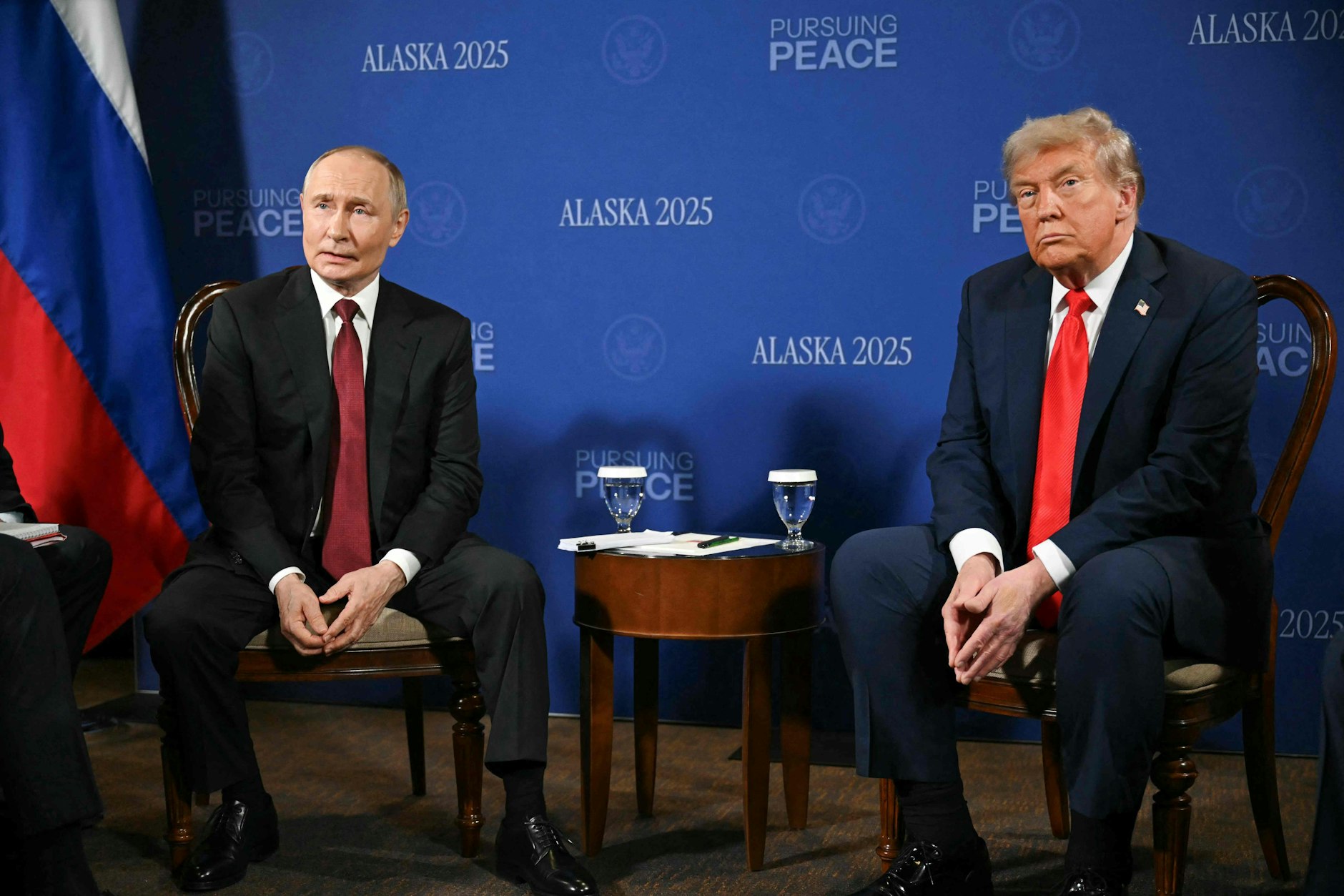 Präsident Putin und US-Präsident Trump in Alaska
