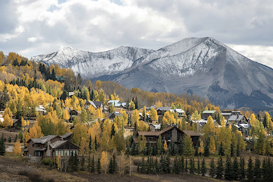 Der Skiort Crested Butte in Colorado: ein Traum.