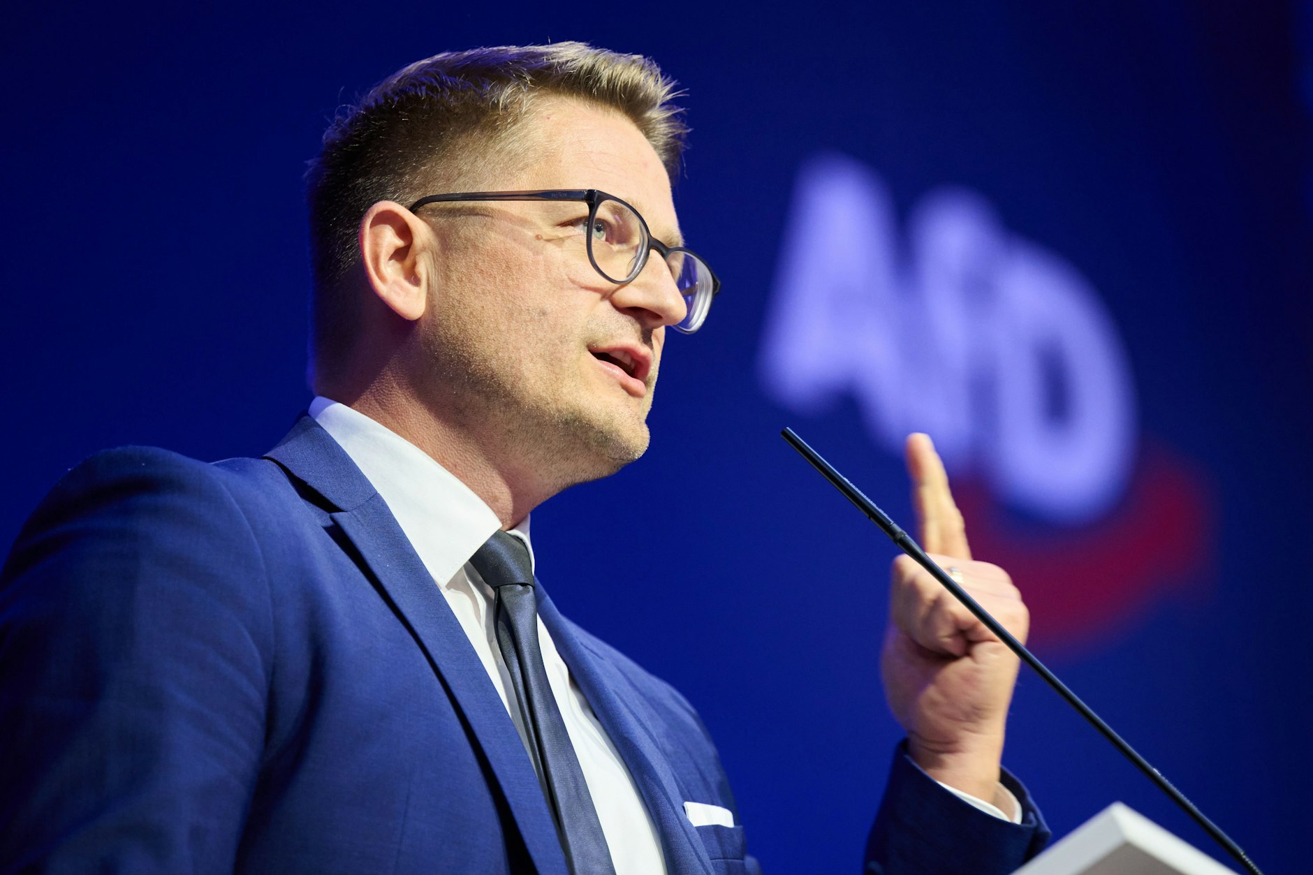 René Springer, Landesvorsitzender der Brandenburger AfD