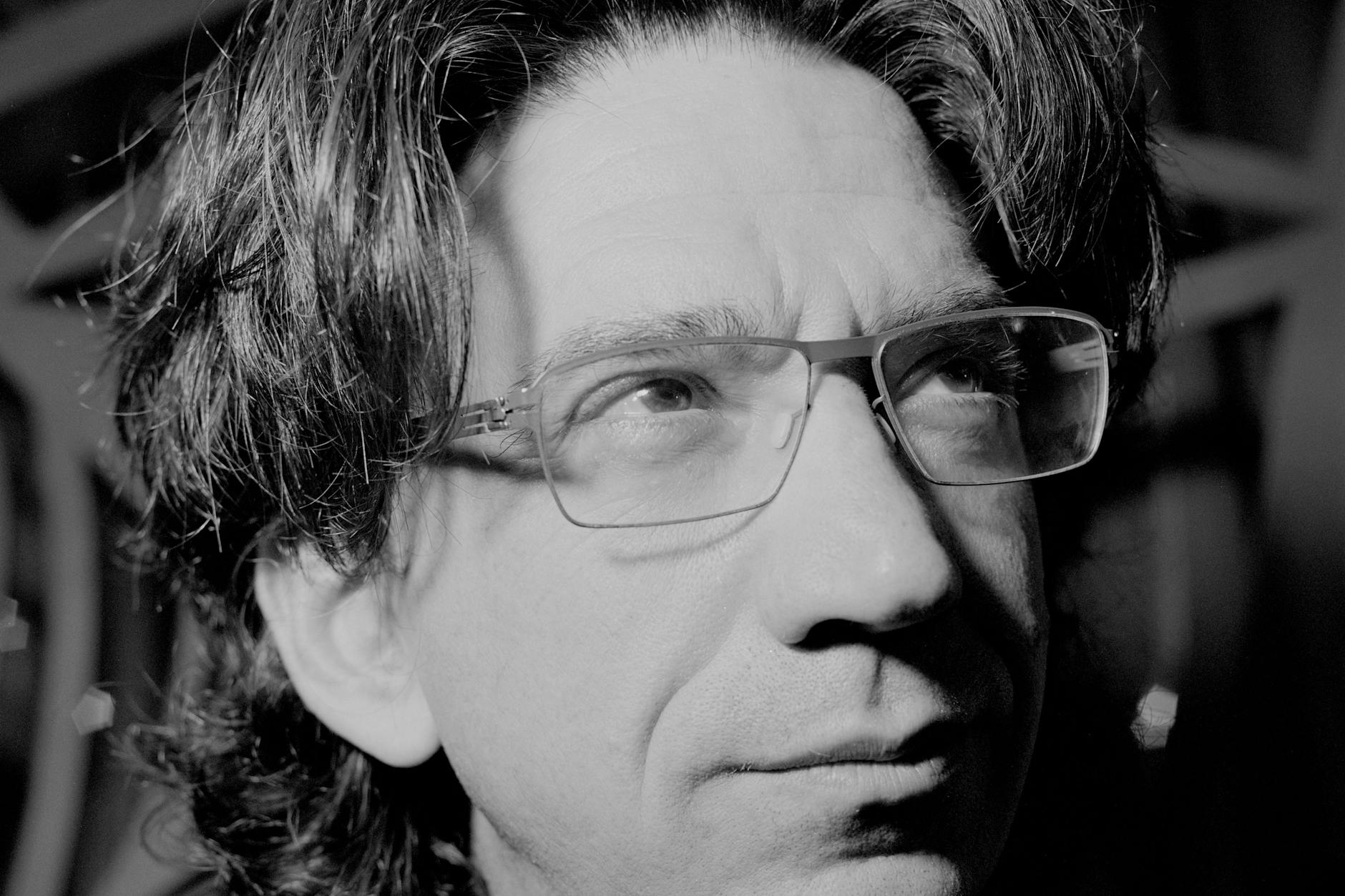 Curtis Yarvin beim Interview in Budapest