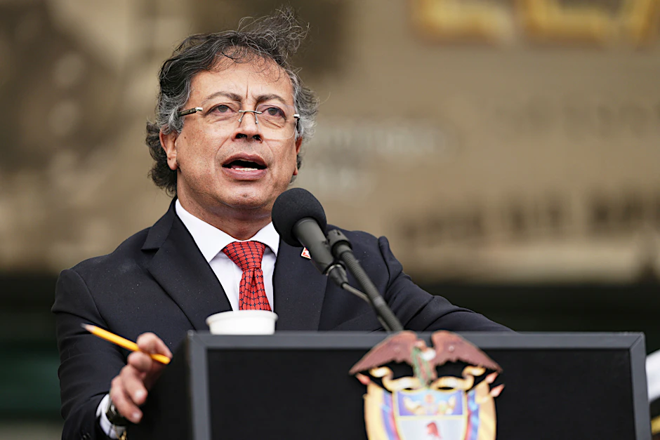 Der kolumbianische Präsident Gustavo Petro