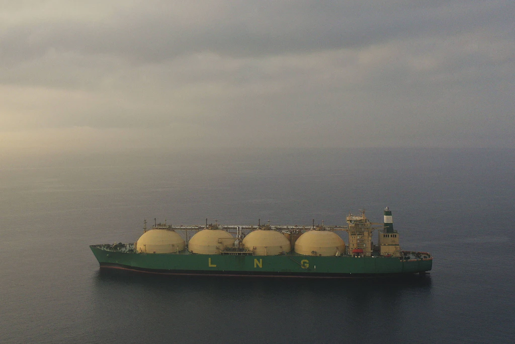 Ein LNG-Tanker auf See: Russland hat seine Lieferungen nach Spanien zuletzt deutlich ausgeweitet.
