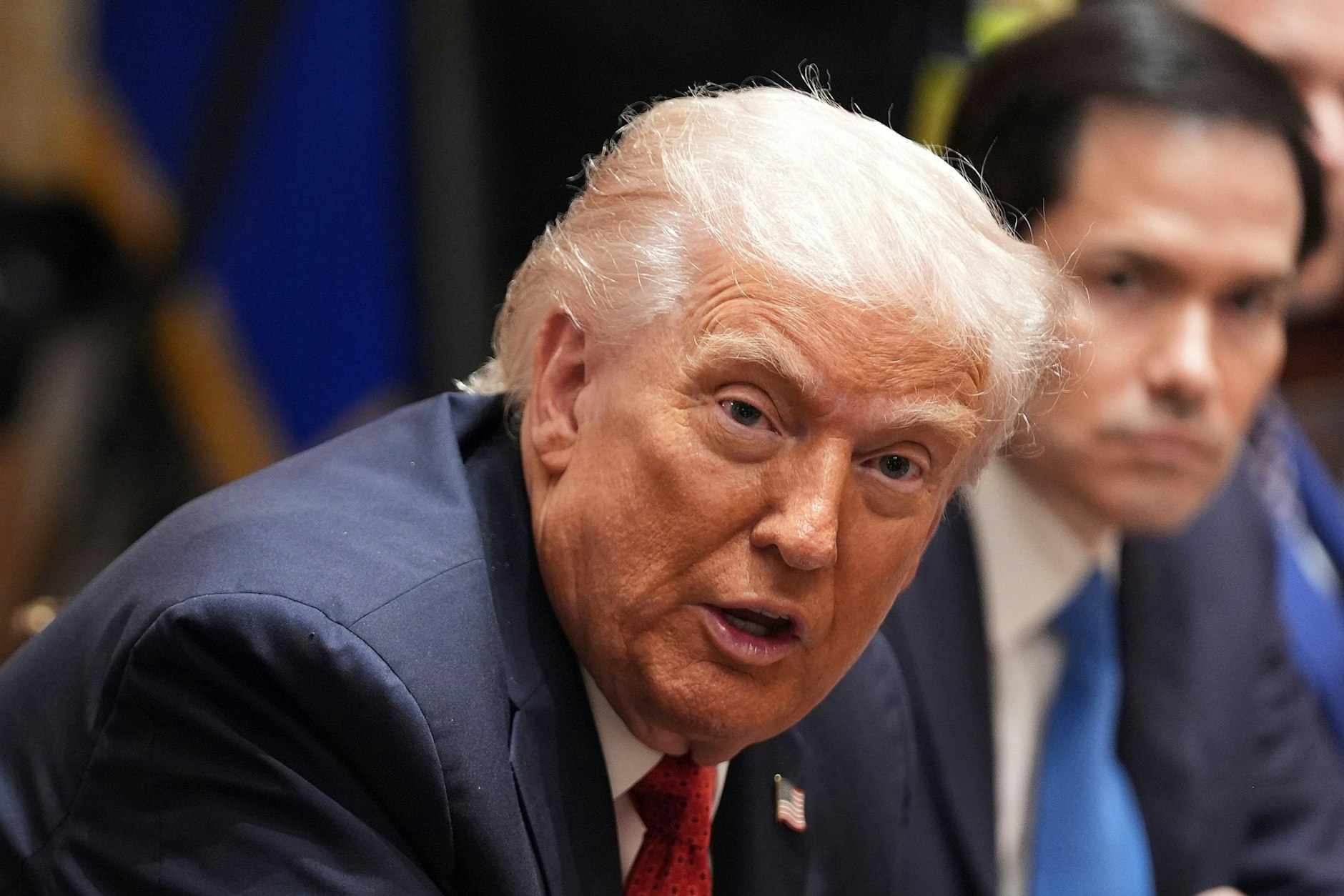  US-Präsident Donald Trump im Weißen Haus