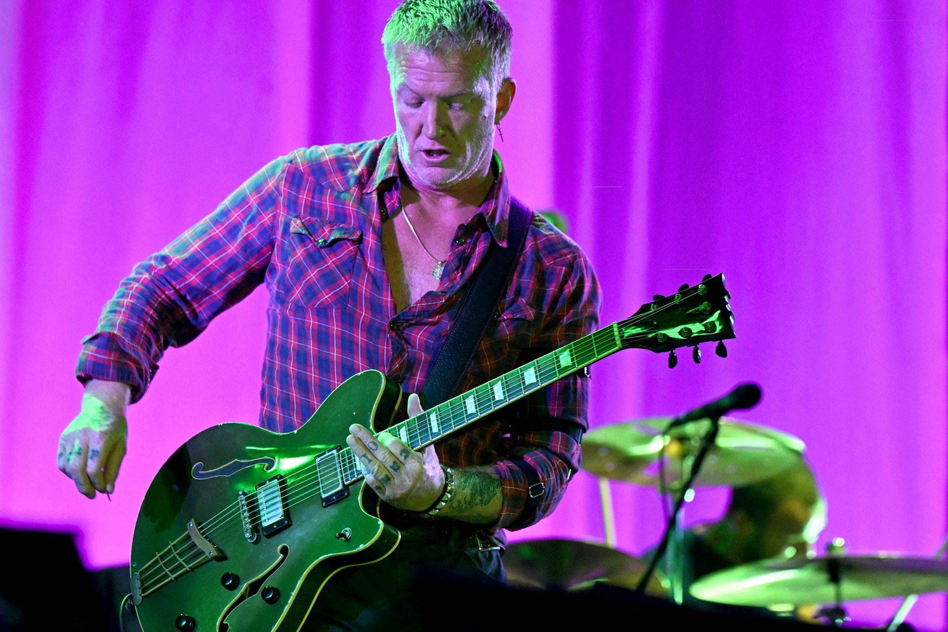 Josh Homme von Queens of the Stone Age im August 2025 in Frankreich