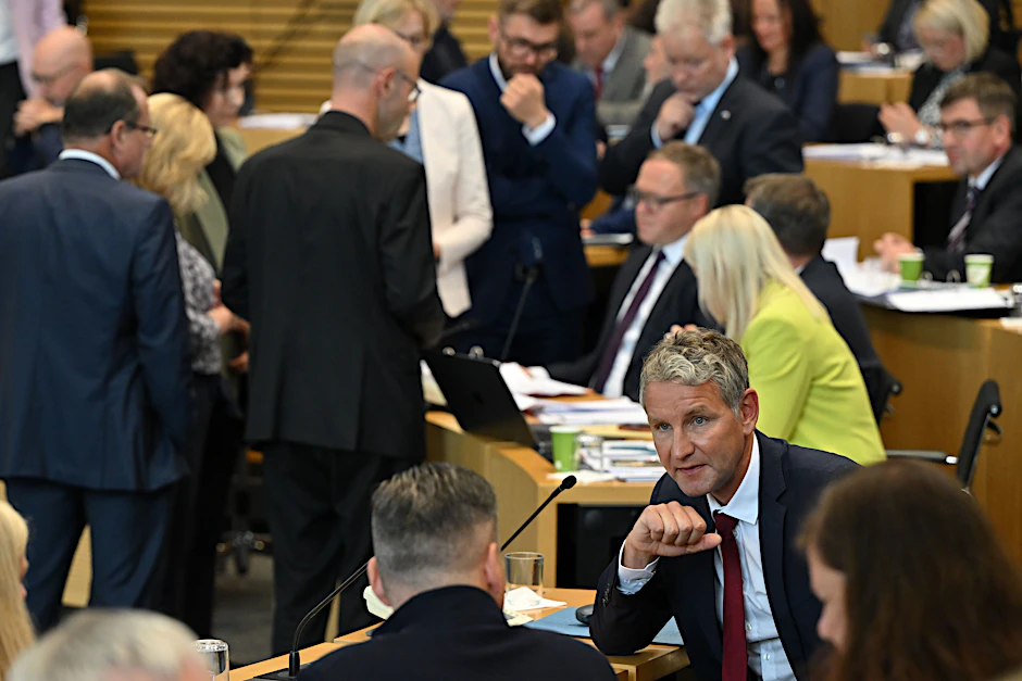 Björn Höcke, Fraktionsvorsitzender der AfD im Thüringer Landtag