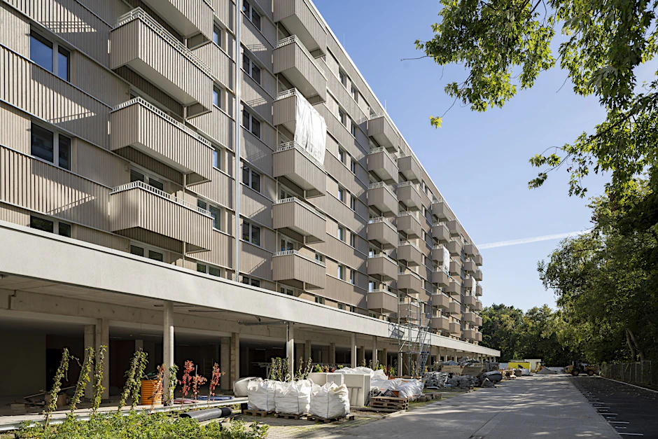 So sieht das neue Klimahaus der Degewo in Köpenick aus.