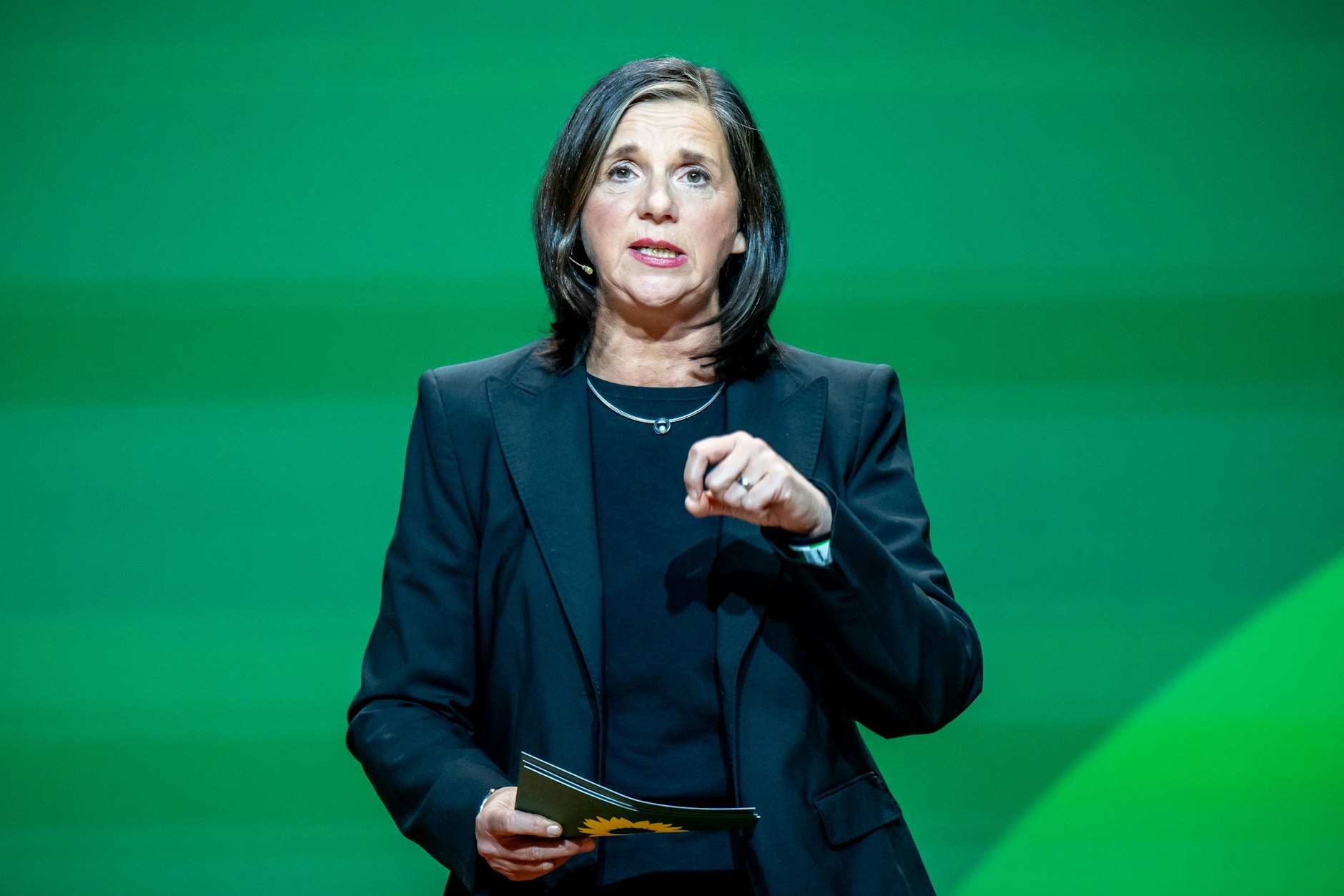 Katrin Göring-Eckardt (Bündnis 90/Die Grünen) spricht bei der Bundesdelegiertenkonferenz der Grünen.