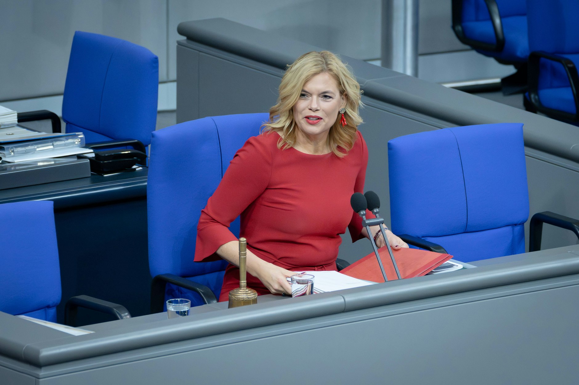 Die Bundestagspräsidentin Julia Klöckner war bei Markus Lanz zu Gast.