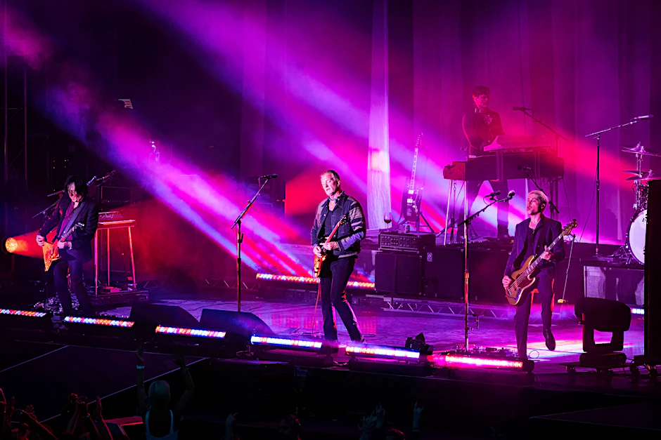 Queens of the Stone Age bei einem Konzert in Oslo. Die Rockband sollte am Donnerstag eigentlich in Berlin auftreten. Doch das Konzert ist ausgefallen.