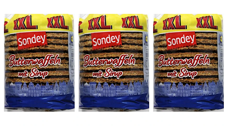 Lidl ruft diese Butterwaffeln zurück. Es können gefährliche Metallteile enthalten sein. 