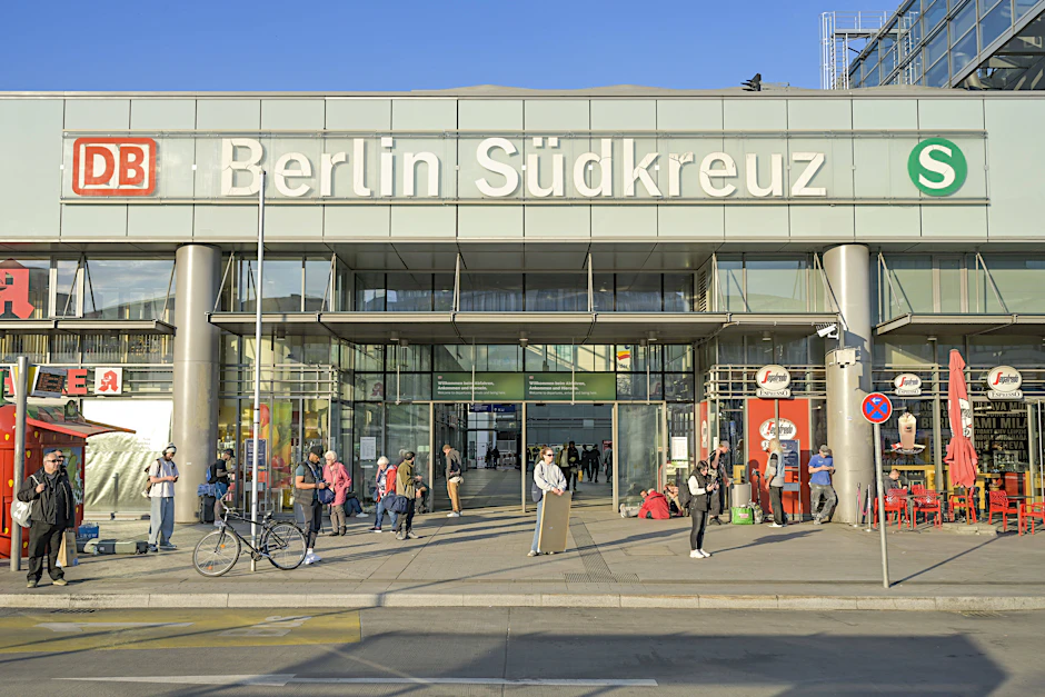 Der Bahnhof Südkreuz in Schöneberg. Hier wird ab Freitagabend ungewohnt wenig los sein: Der Fernverkehr wird bis Mitte Dezember eingestellt.