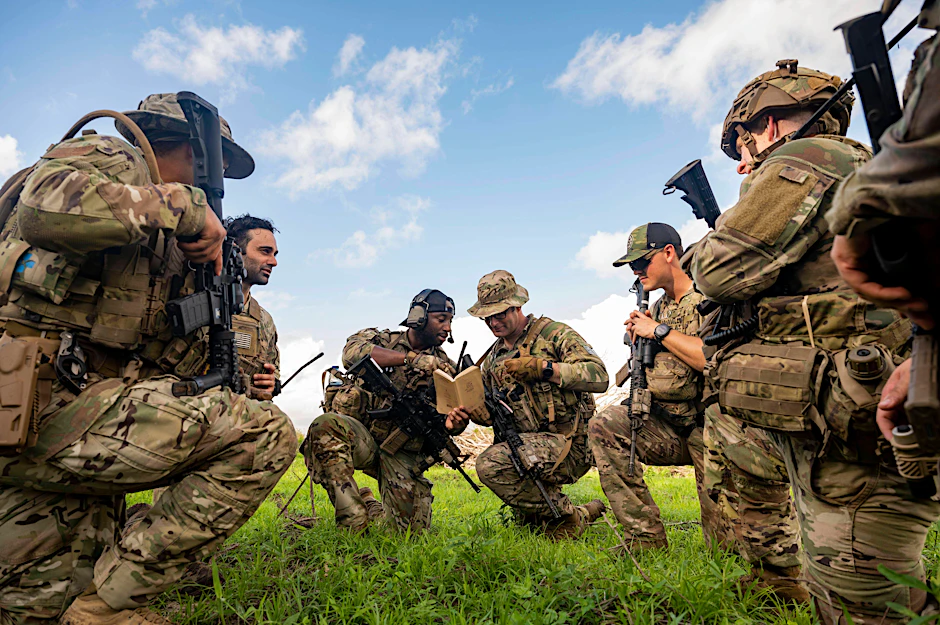 US-Soldaten während eines Einsatzes in Manda Bay, Kenia.