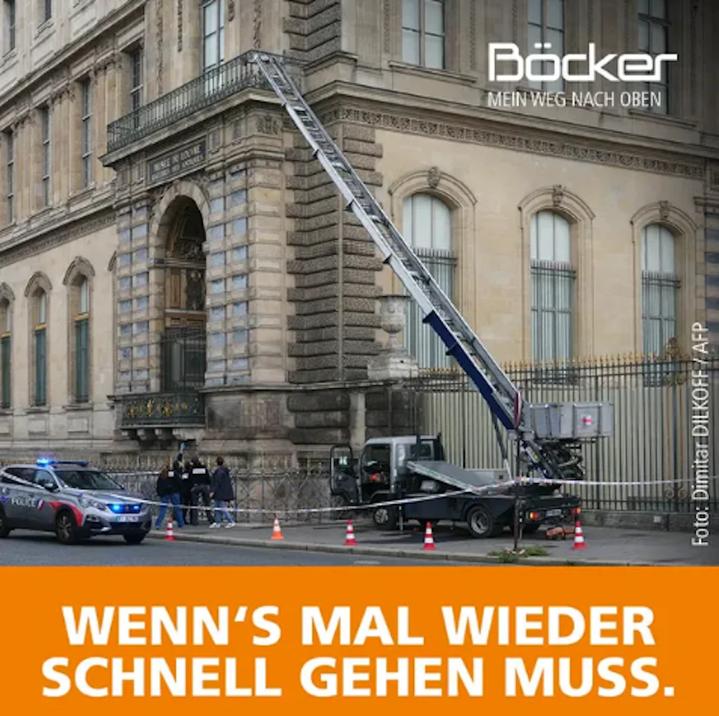 Wie deutsche Ingenieurskunst beim Louvre-Einbruch Karriere macht