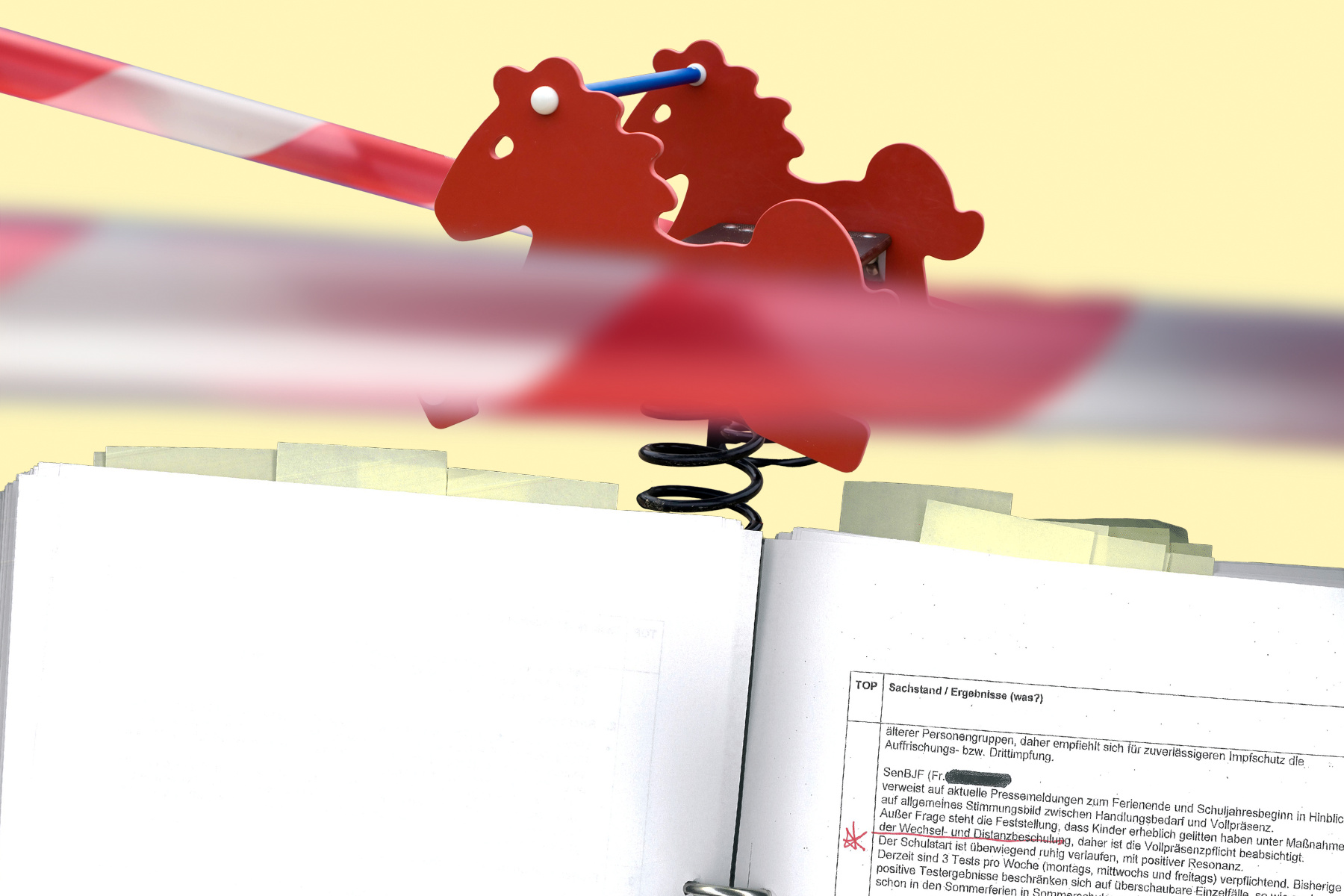 Image - Corona-Protokolle: Erzieher hatten Angst vor Kindern, wollten Masken, waren gegen Lockerung