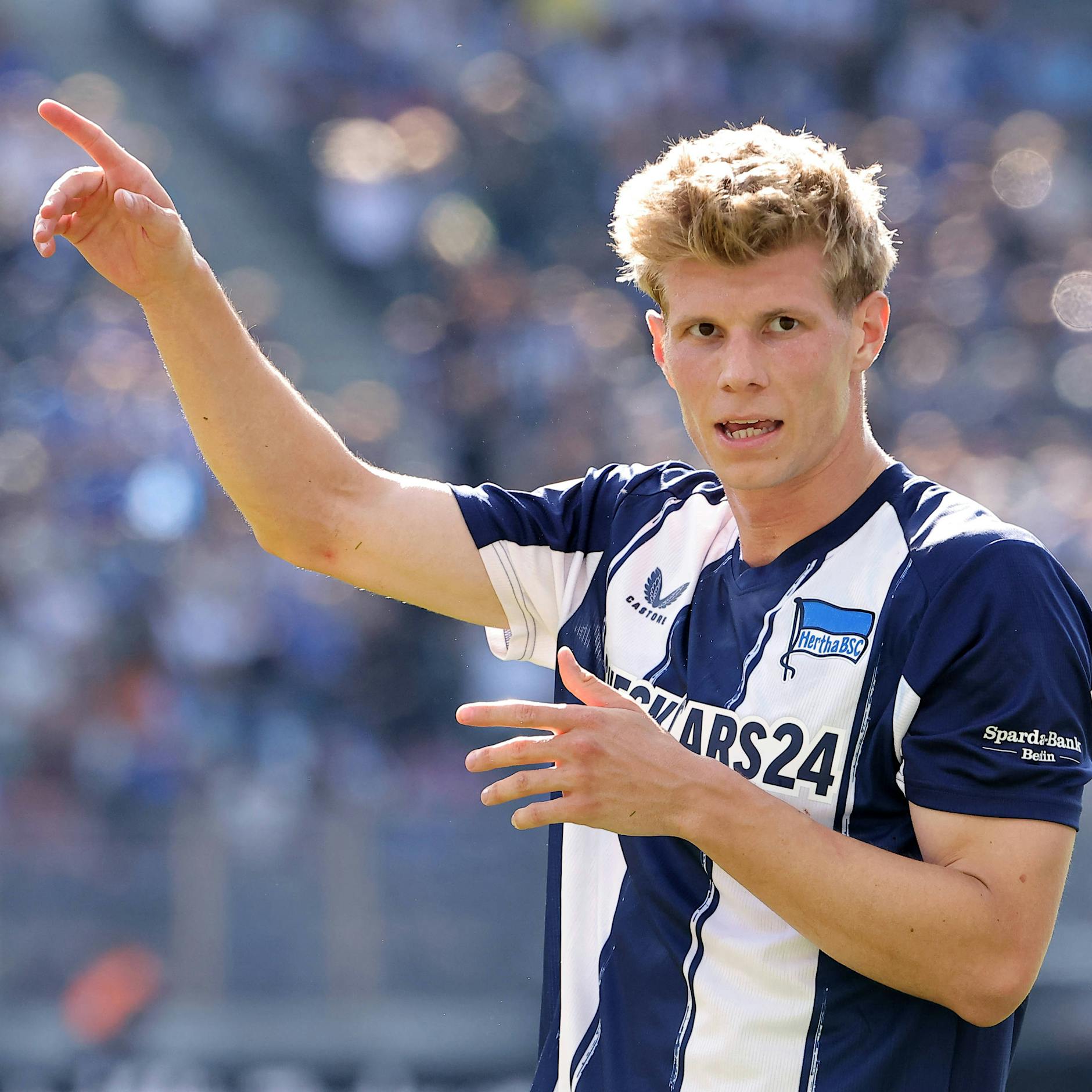 Leitl-Lotto bei Hertha: Schuler stürmt an Grönning vorbei
