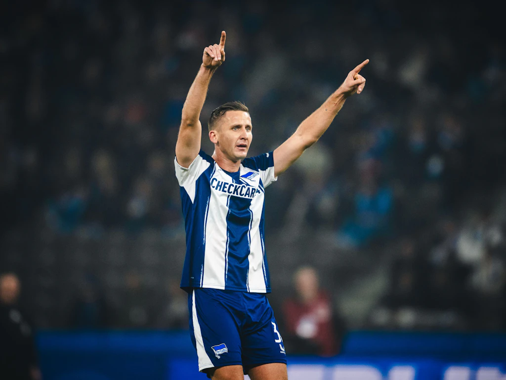 Auch für Paul Seguin geht es endlich bei Hertha BSC nach seiner langen Verletzung aufwärts.
