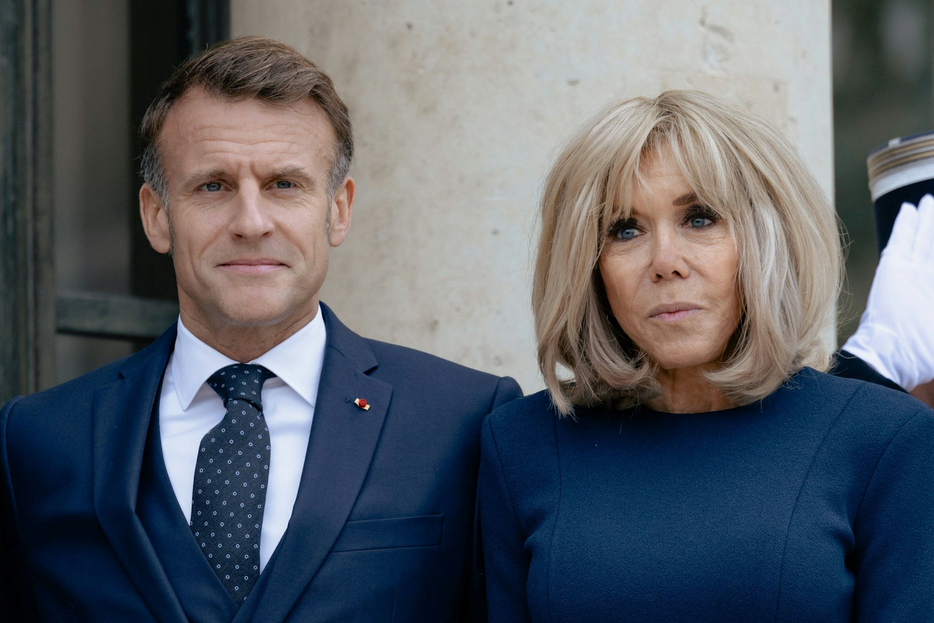 Frankreichs Präsidentenpaar Emmanuel und Brigitte Macron
