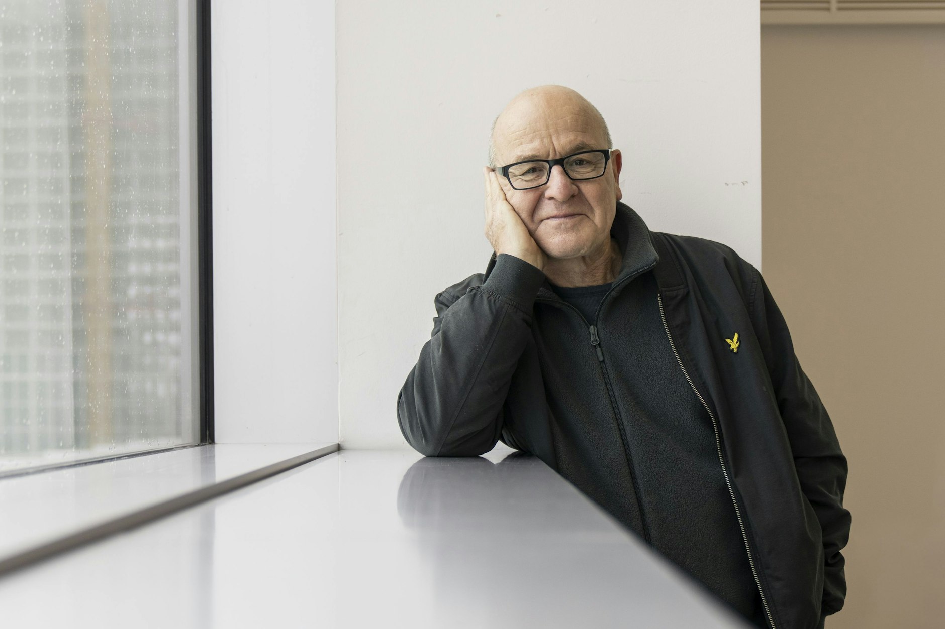 Christian Y. Schmidt im Redaktionsgebäude der Berliner Zeitung.