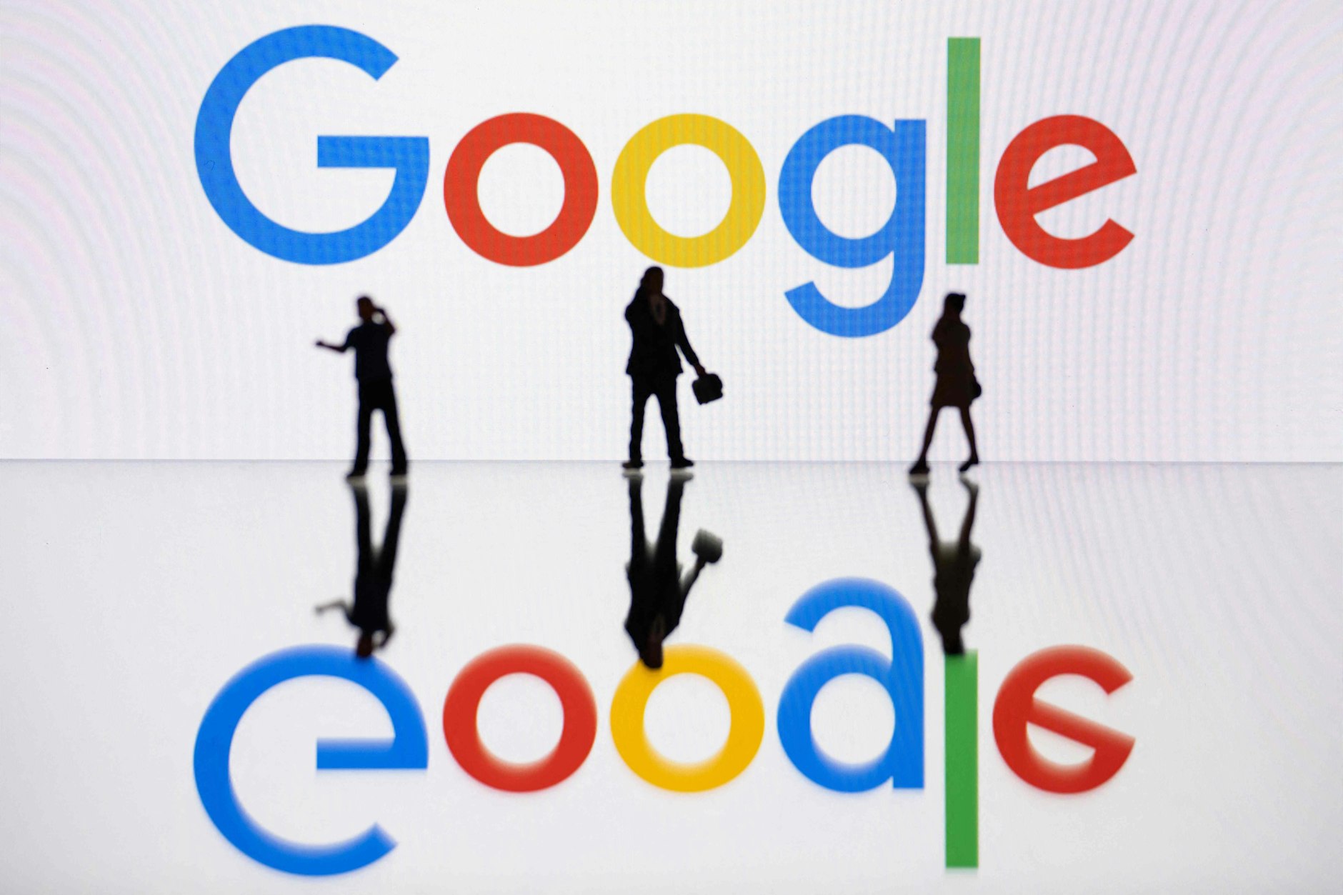 Google-Logo. Das Unternehmen muss seine KI-Initiativen mit Strom versorgen.