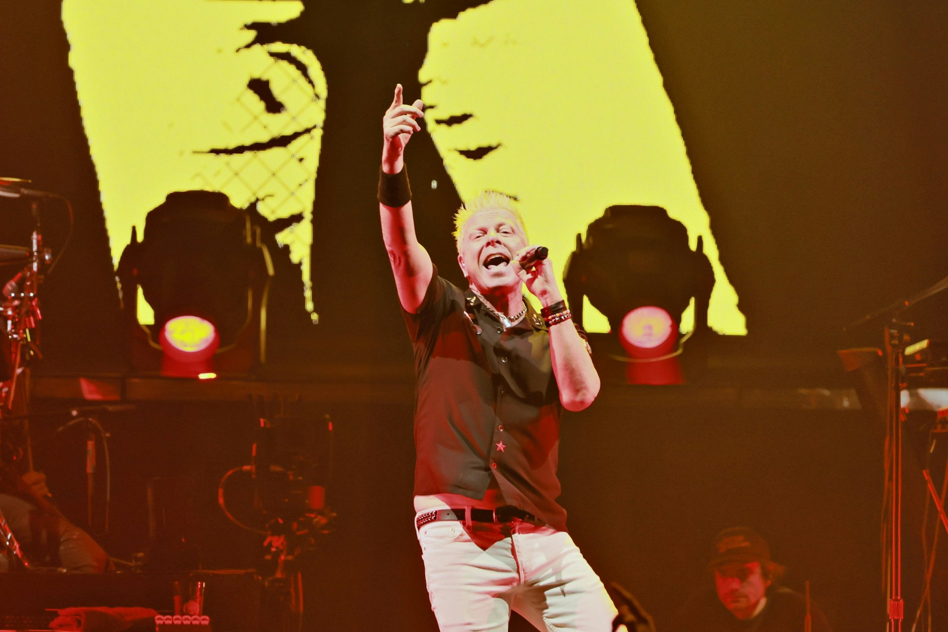 The-Offspring-Sänger Dexter Holland beim Konzert in der Berliner Uber-Arena am 27. Oktober 2025