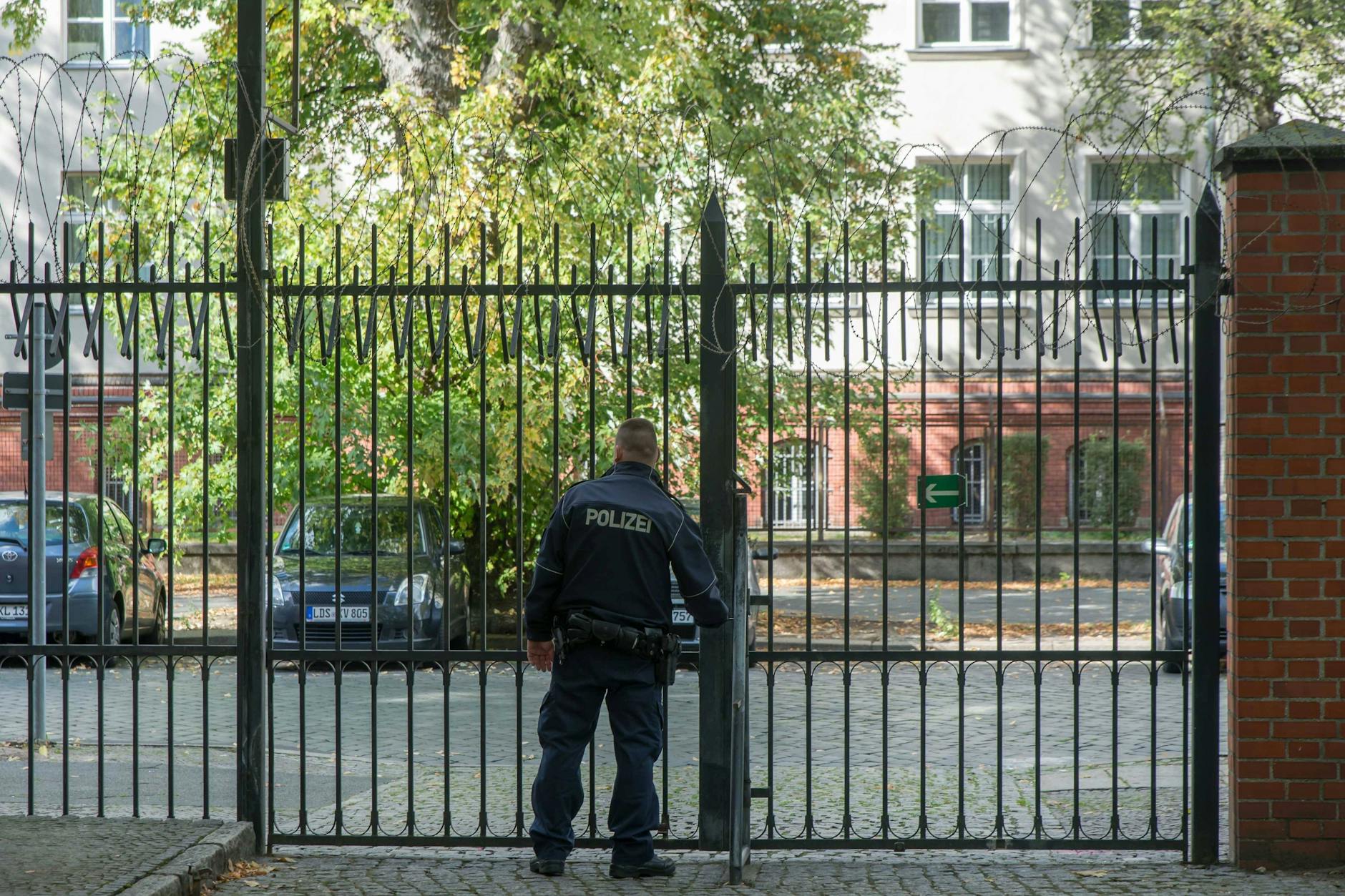 Die Polizeidienststelle in der Kruppstraße