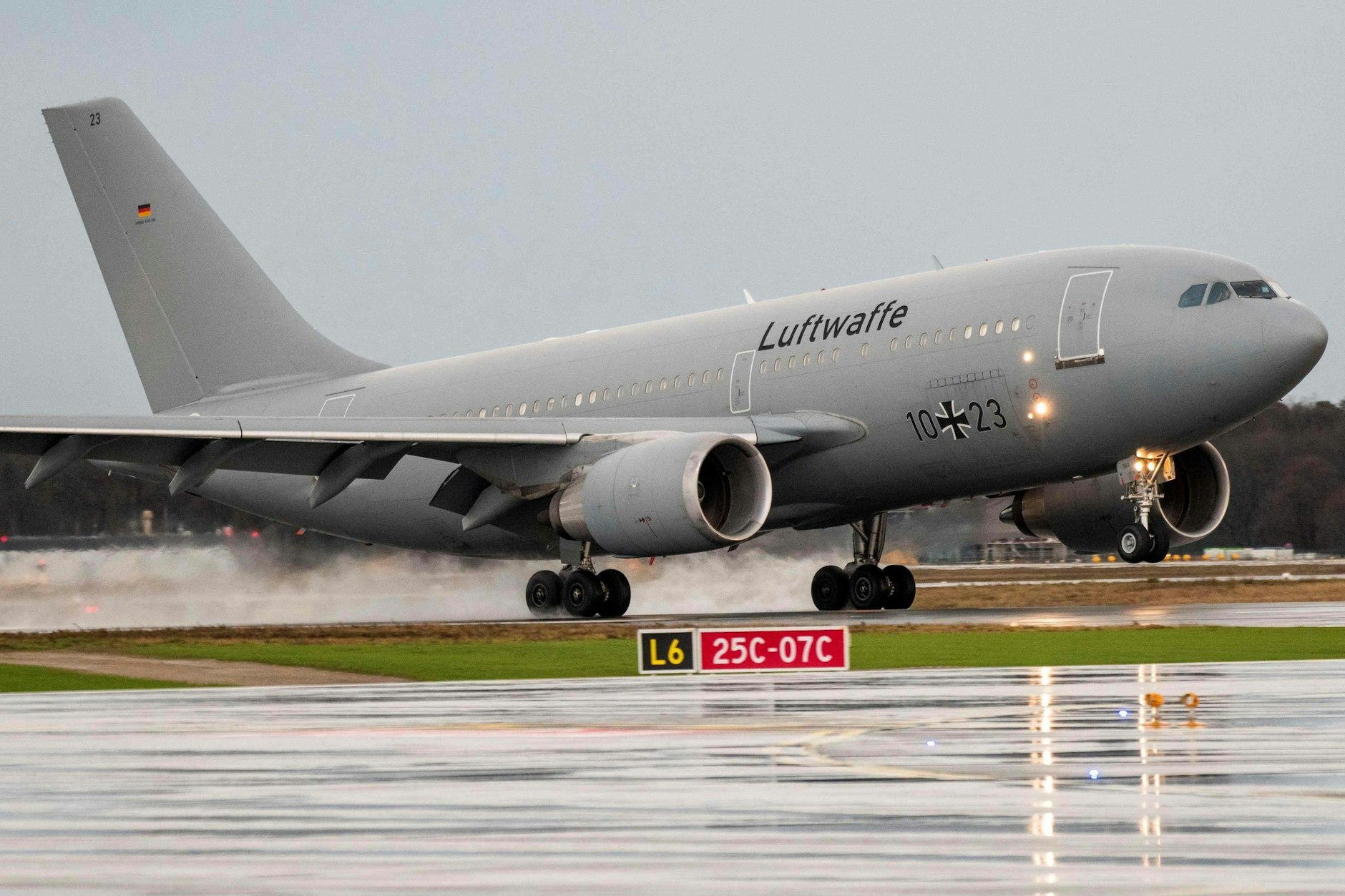 Der letzte Airbus der DDR: Fast 30 Jahre war er für die Bundeswehr im Einsatz.