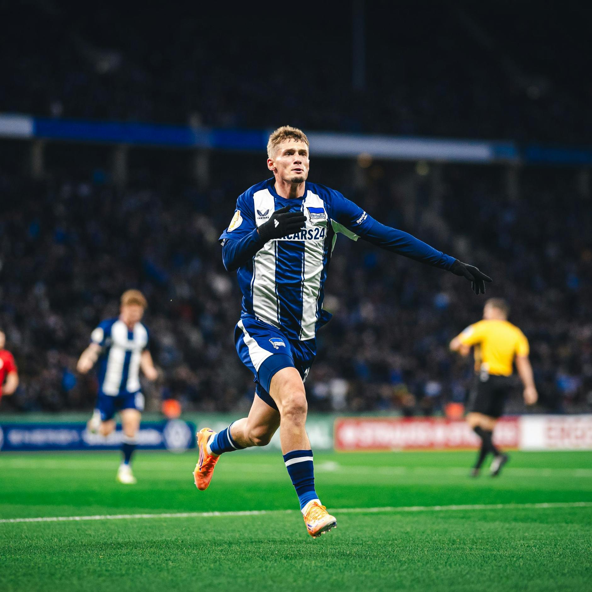 Image - Zeit für Energiemanagement: Hertha BSC erreicht problemlos die nächste Pokalrunde