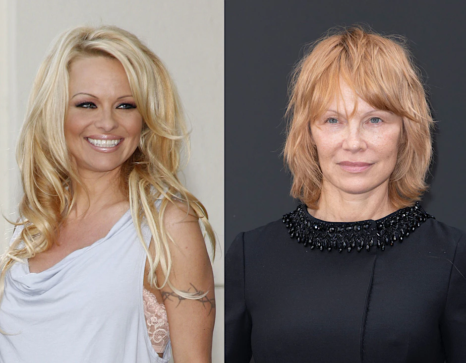 Pamela Anderson ging als frivole Bademeisterin mit Smokey Eyes in die Geschichte ein. In ihren Fünfzigern erfand sie sich stilistisch noch einmal neu.