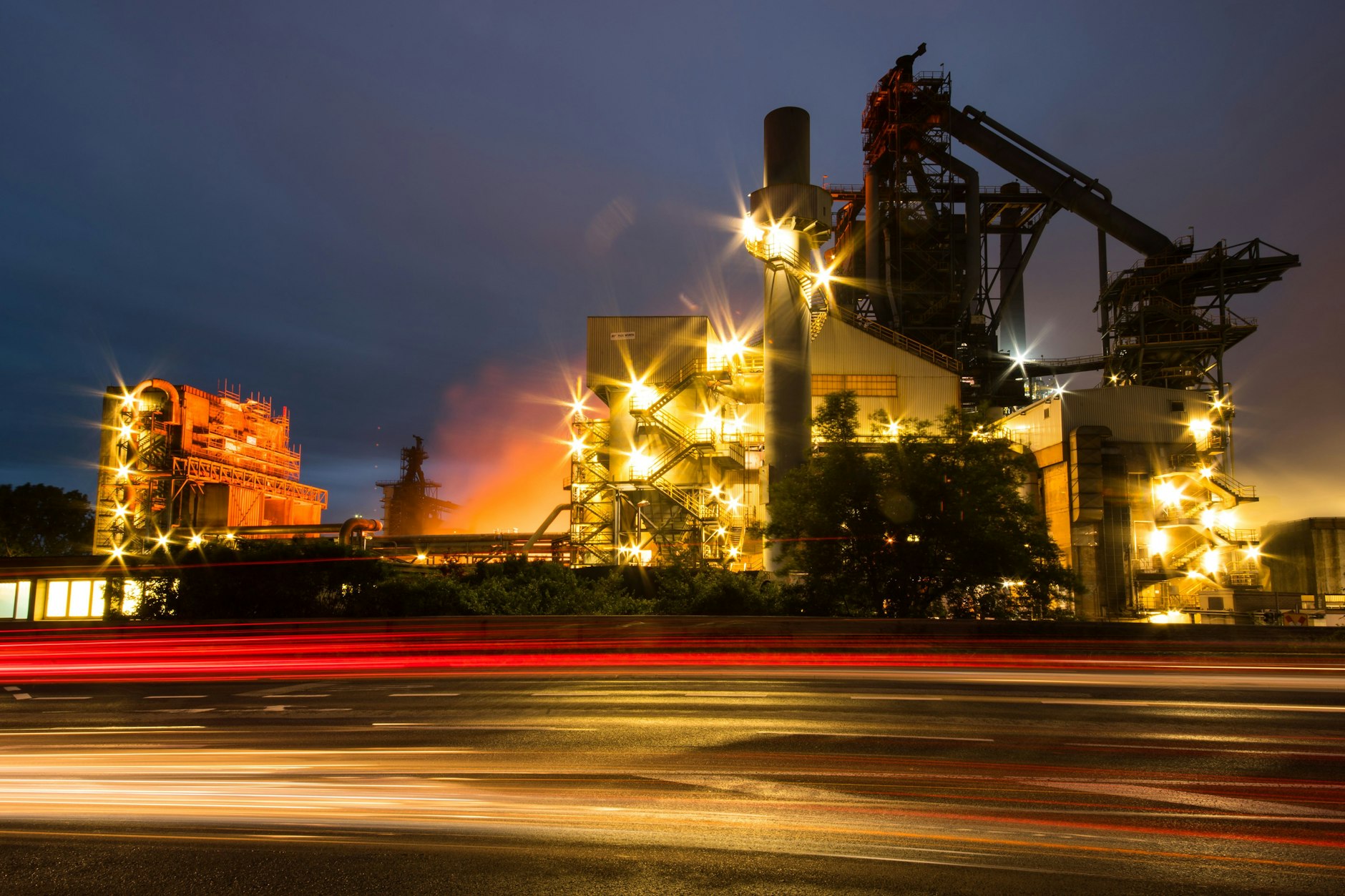 Grüner Wasserstoff aus Frankreich kommt ab 2029 ins Saarland, wie hier in der Dillinger Stahlhütte.