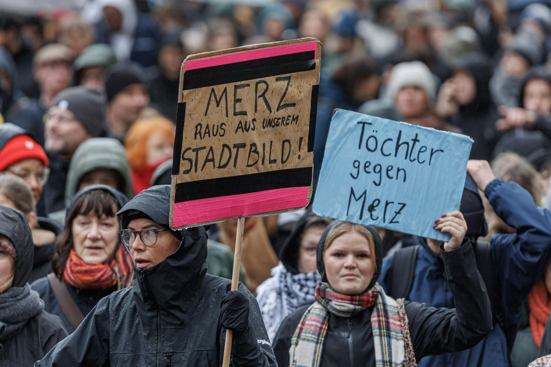 Einfache Sicht: Demo in Hamburg unter dem Motto „Wir sind das Stadtbild“.