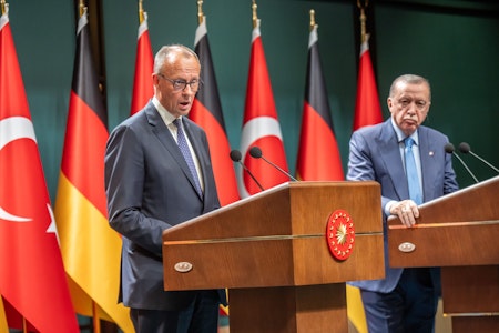 Merz in Ankara: Deutschland buhlt um Einfluss, den nun Erdogan hat