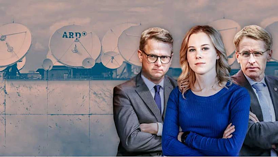 „Zapp“-Titelbild zur Sendung: „Zu grün, zu links, zu einseitig? Was am ÖRR-Vorwurf dran ist“.