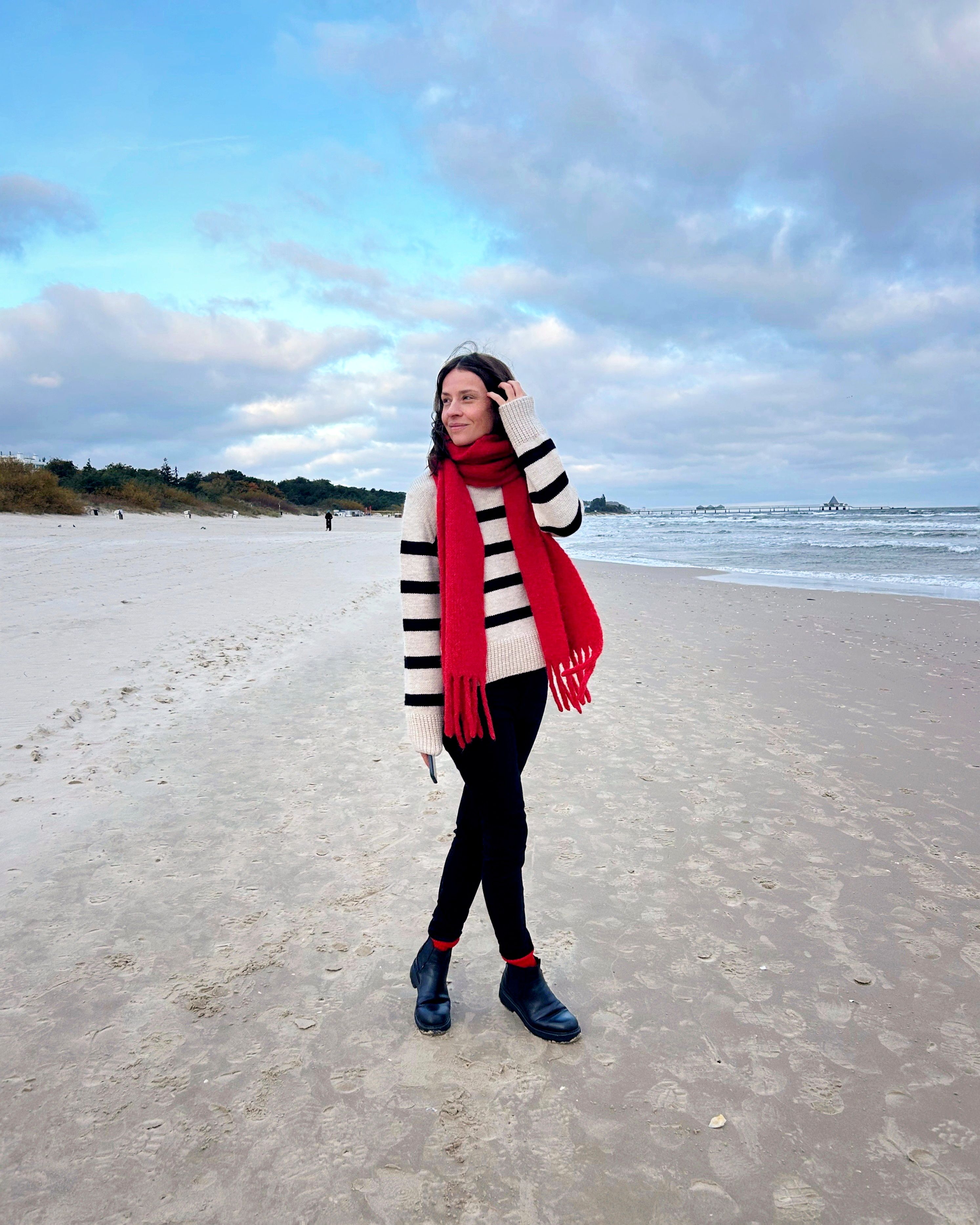 Image - Kurztrip nach Usedom: Strickend Entspannung finden mit Blick auf die Ostsee