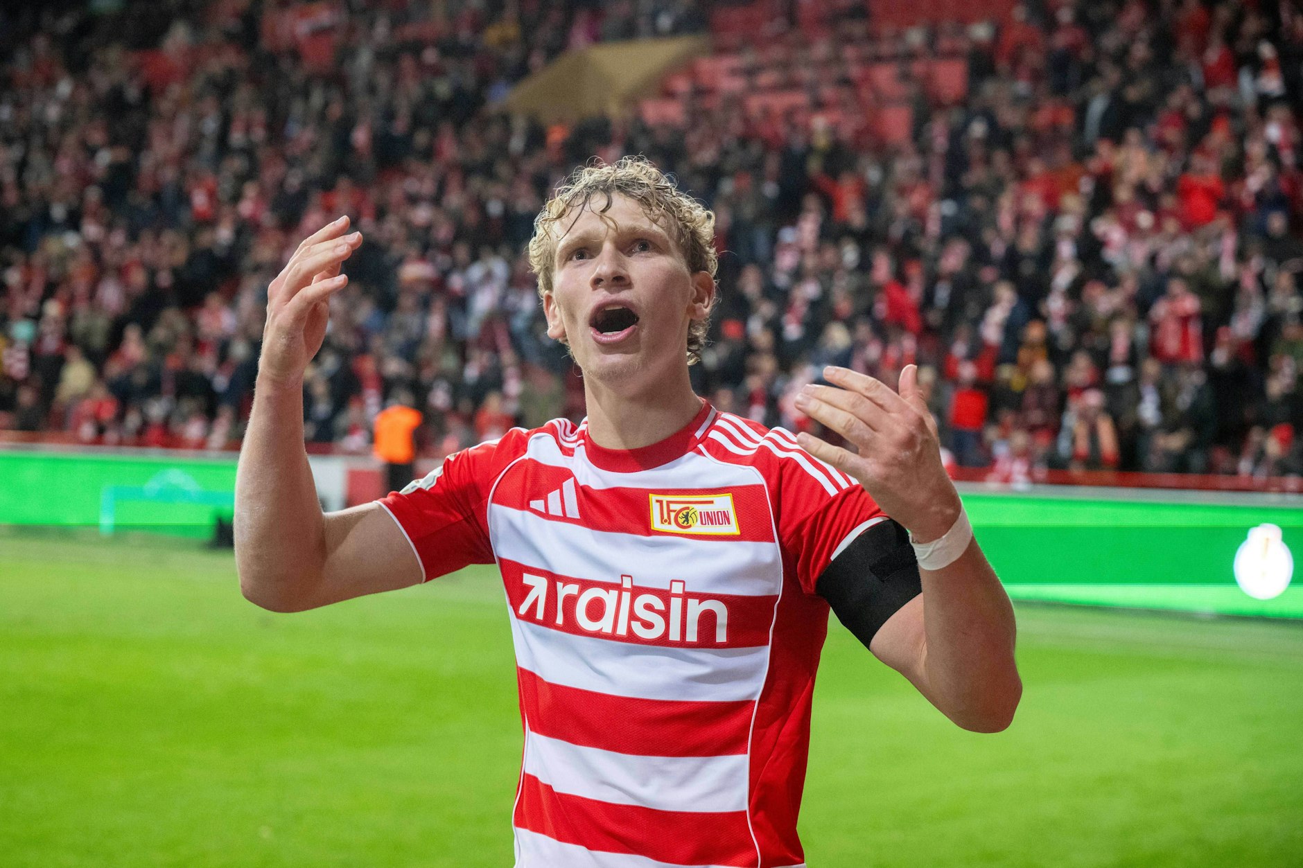 Leopold Querfeld steht mit dem 1. FC Union Berlin im Achtelfinale des DFB-Pokals.