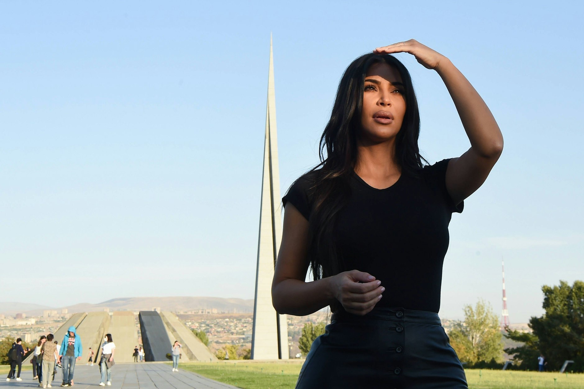 Glaubt nicht an die erste Mondlandung vor über 50 Jahren: Kim Kardashian