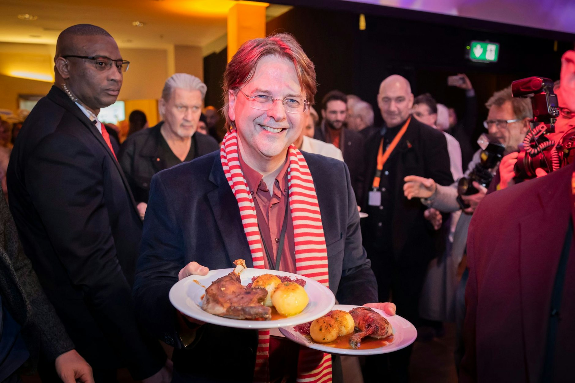 Marcus Zander organisiert das Weihnachtsgasessen für Obdachlose mit.