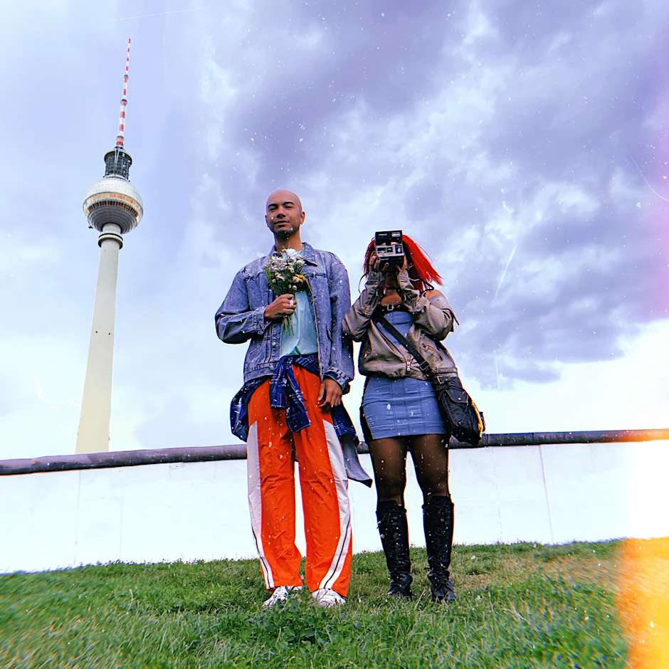 „Mein Berlin“ mit Daniel Pohl (l.) und Celina dos Santos aus dem Musical-Cast