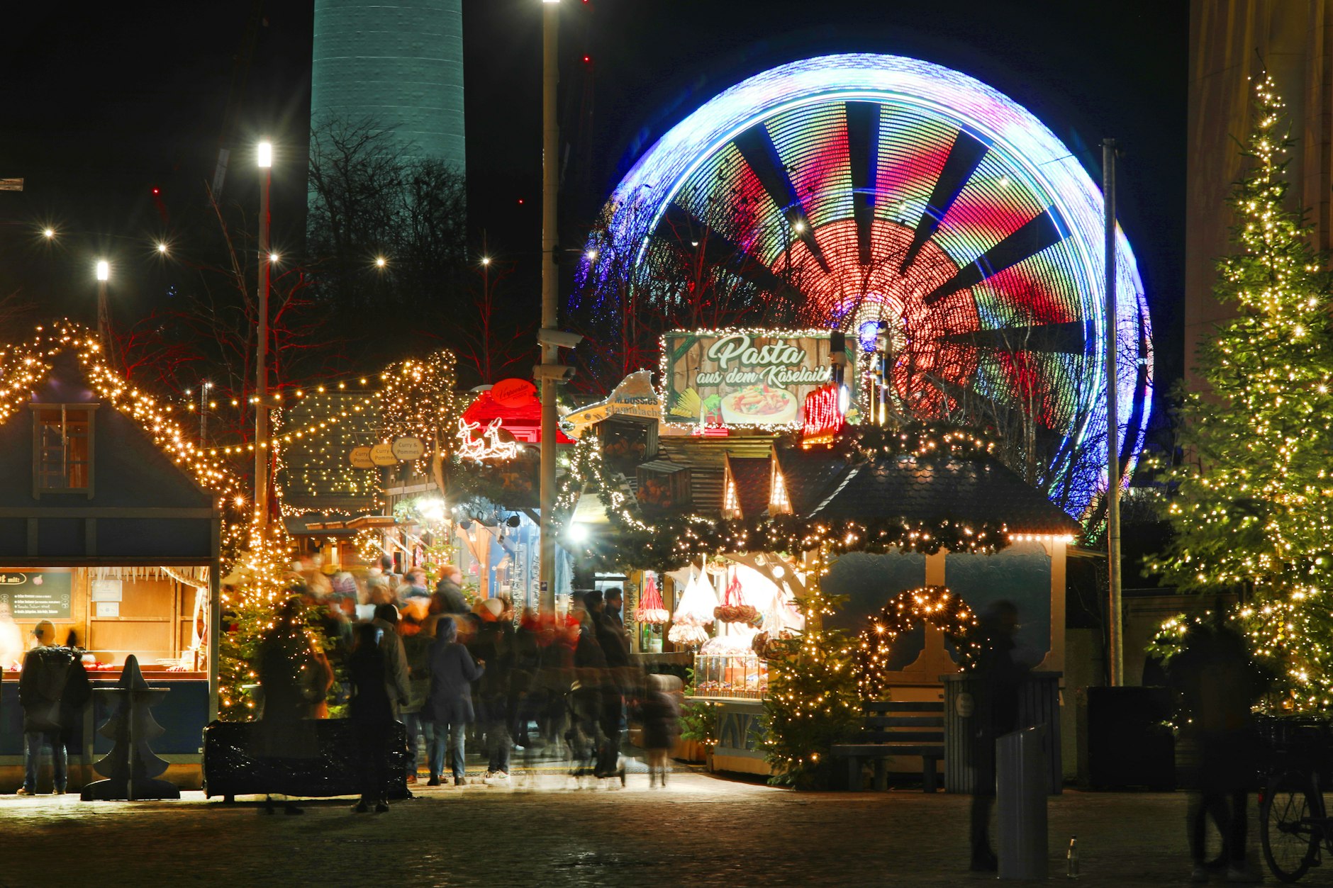 Der Weihnachtsmarkt am Humboldt Forum soll am 19. November beginnen.