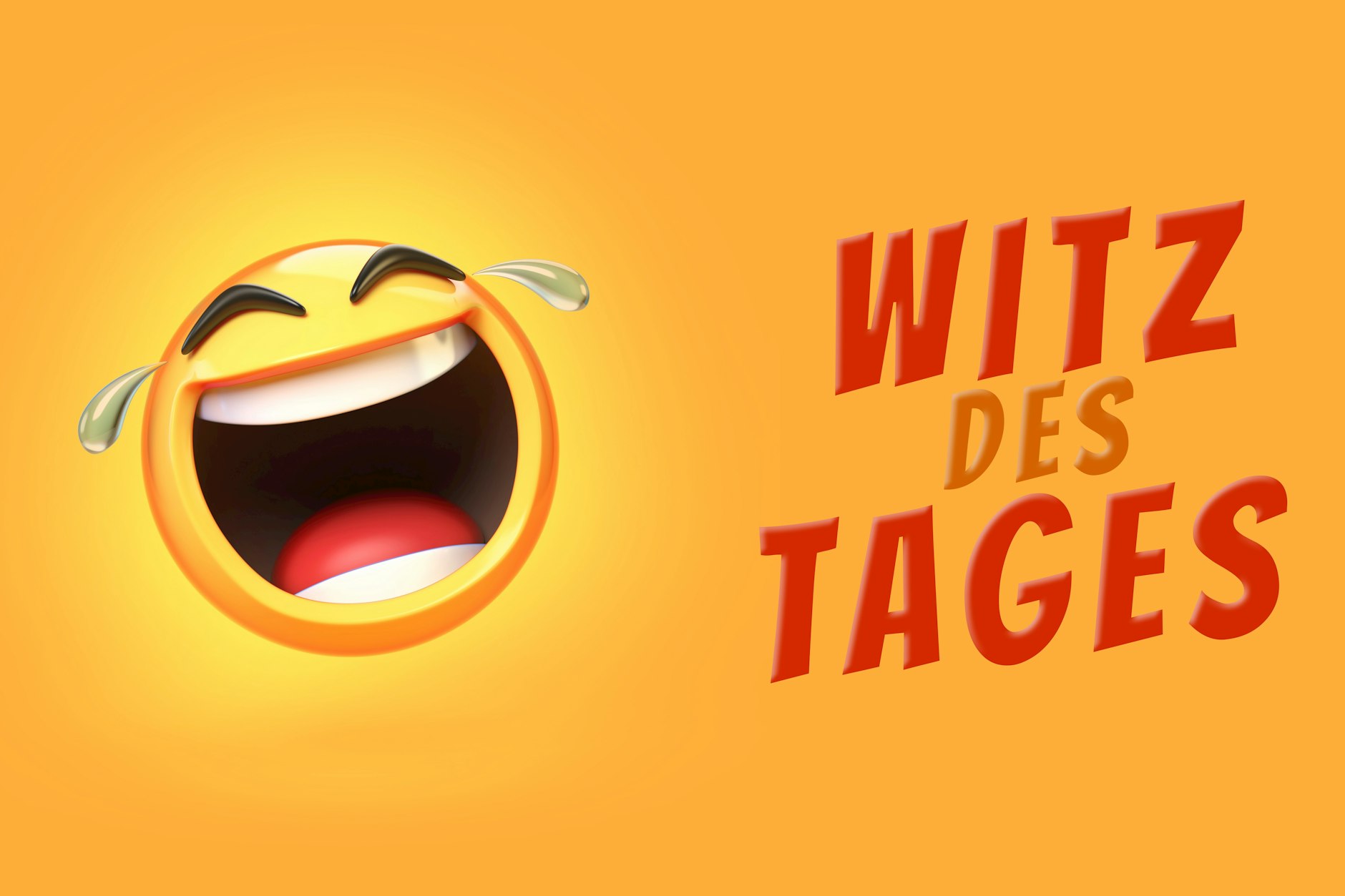 In unserer Rubrik Witz des Tages gibt es jeden Tag drei lustige Witze, auch am Sonntag.