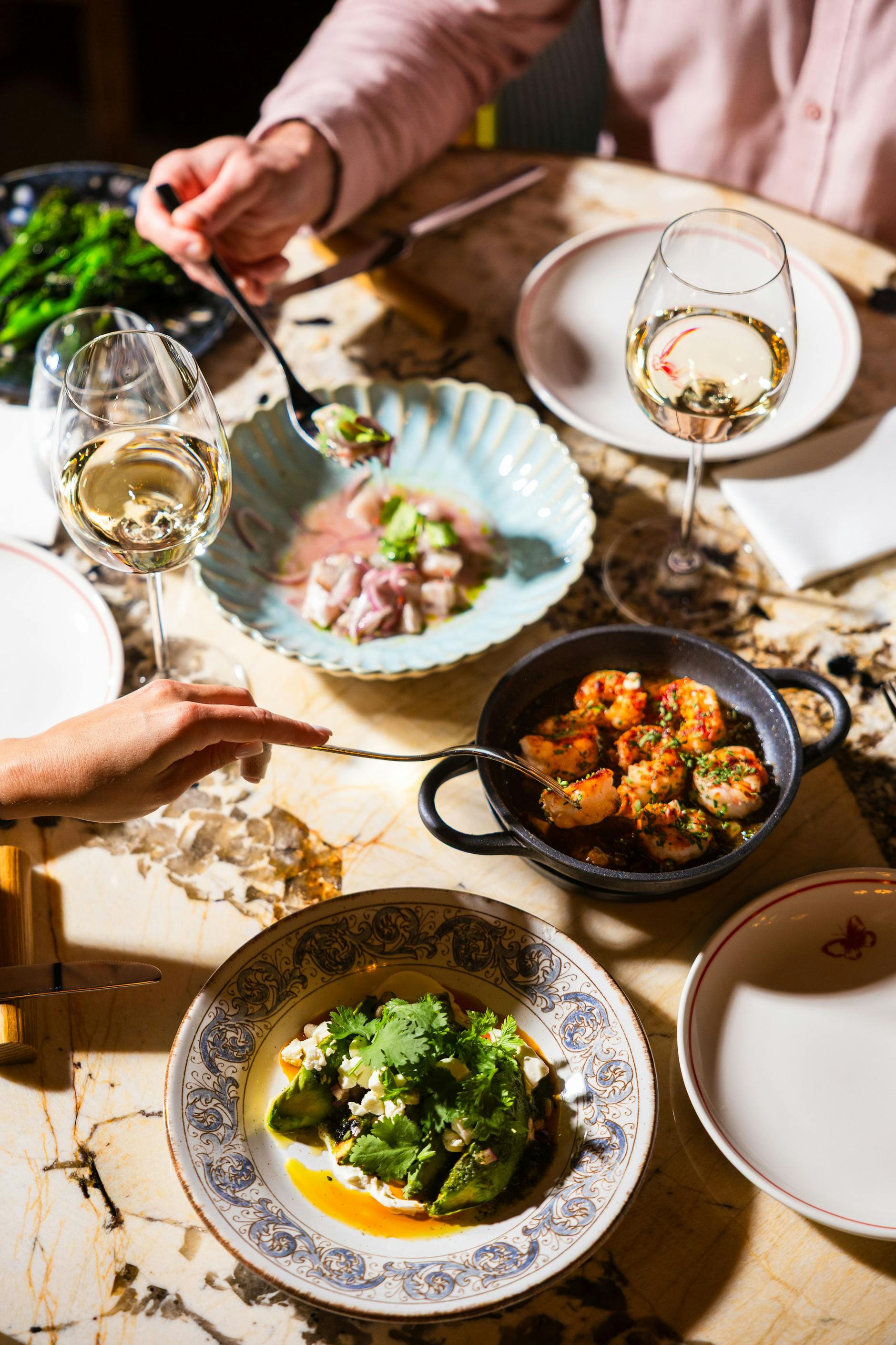 Das Krakauer Restaurant Huma Parilla Concept Bar bietet neben Fleisch auch Tapas an.