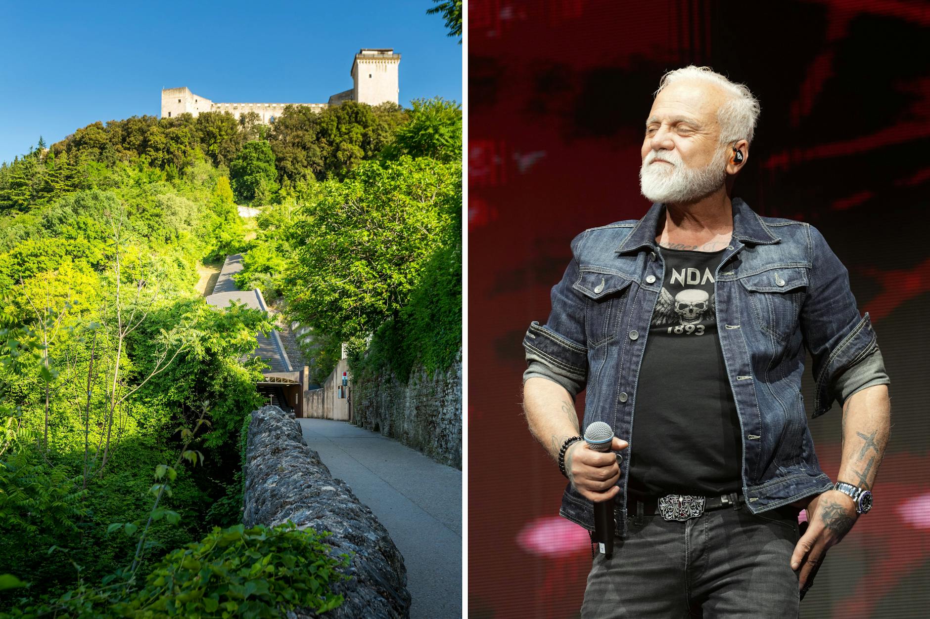 Liebäugelt mit Umbrien: Schlagersänger Nino de Angelo.